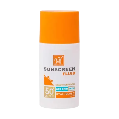 ضد آفتاب سان اسکیرین فلوئید بی‌رنگ مای SPF50